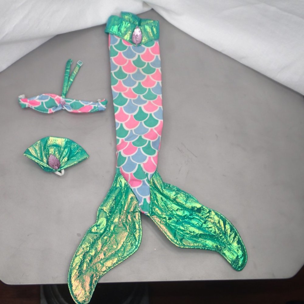 Vintage Rare 1990 Tyco Disney the Little Mermaid Singing Ariel Doll Outfit ONLY
